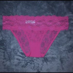 Pink Lace Panties